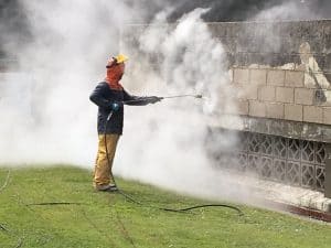 Removing paint from Exterior walls